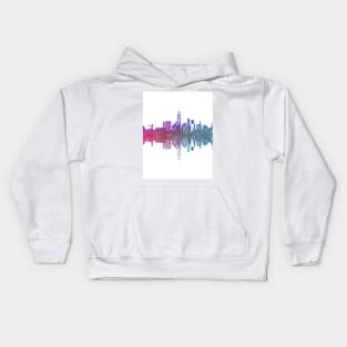 New York City watercolor Kids Hoodie